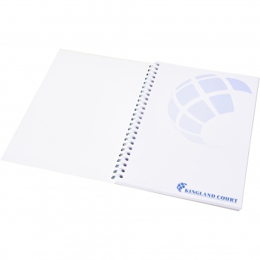 Logo trade promotional gifts picture of: Desk-Mate® wire-o A5 notebook PP cover