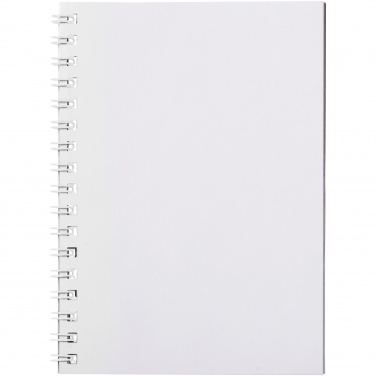 Logotrade promotional giveaway image of: Desk-Mate® spiral A6 notebook PP cover
