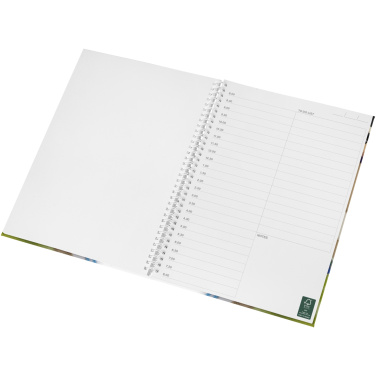 Logo trade advertising product photo of: Wire-o A4 notebook hard cover