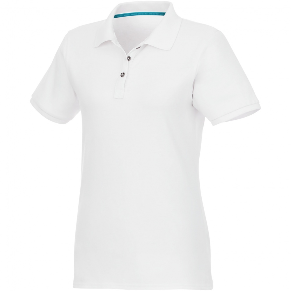 Logo trade promotional items image of: Beryl short sleeve women's organic recycled polo