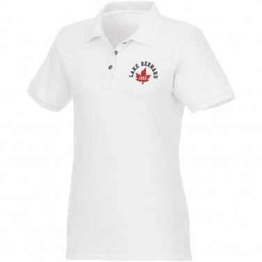Logo trade promotional gifts picture of: Beryl short sleeve women's organic recycled polo