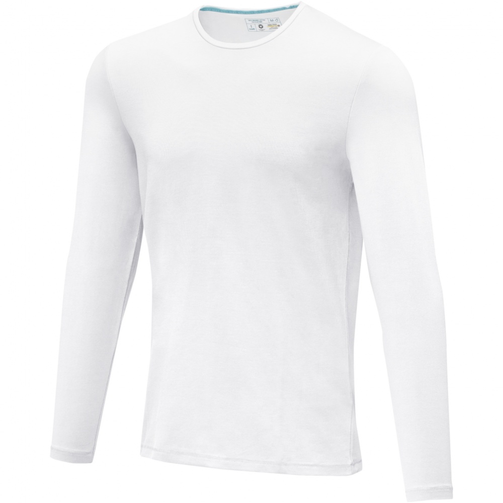 Logotrade promotional gift image of: Ponoka long sleeve men's organic t-shirt