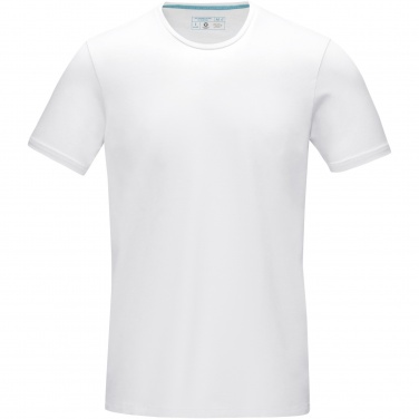 Logo trade promotional merchandise picture of: Balfour short sleeve men's organic t-shirt