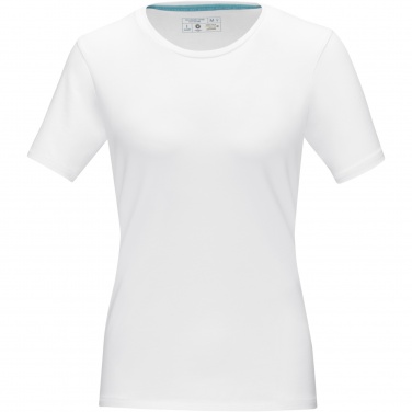 Logo trade promotional gifts picture of: Balfour short sleeve women's organic t-shirt