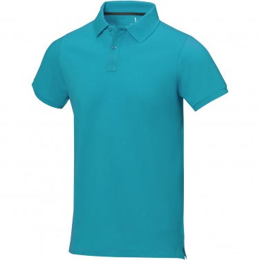 Logo trade corporate gifts picture of: Calgary short sleeve men's polo