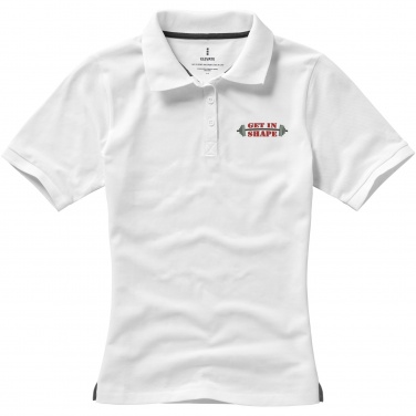 Logo trade corporate gift photo of: Calgary short sleeve women's polo