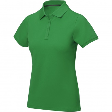 Logo trade promotional giveaways picture of: Calgary short sleeve women's polo