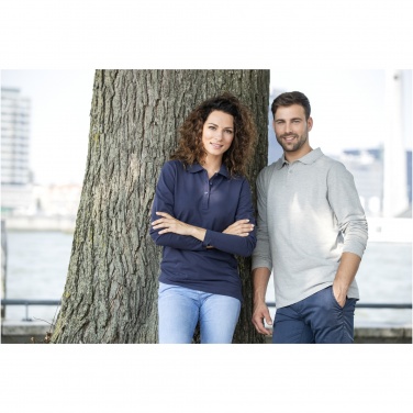 Logo trade promotional items picture of: Oakville long sleeve men's polo