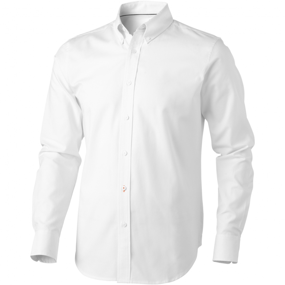 Logo trade corporate gifts image of: Vaillant long sleeve men's oxford shirt