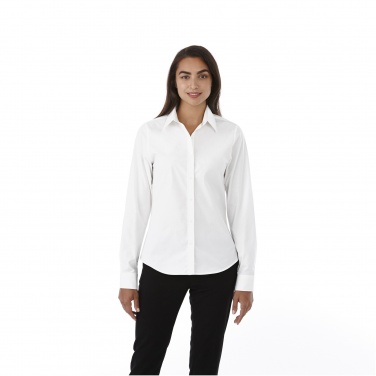 Logo trade promotional item photo of: Hamell long sleeve women's shirt