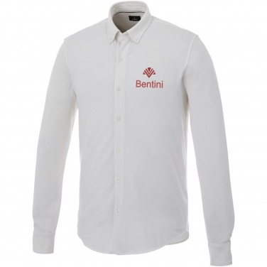 Logo trade business gift photo of: Bigelow long sleeve men's pique shirt