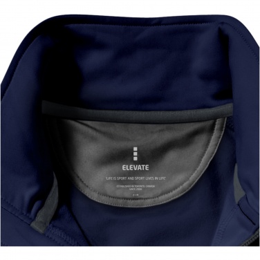 Logo trade promotional merchandise photo of: Mani men's performance full zip fleece jacket