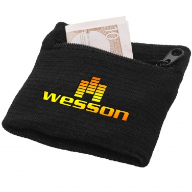 Logotrade promotional merchandise image of: Brisky performance wristband with zippered pocket