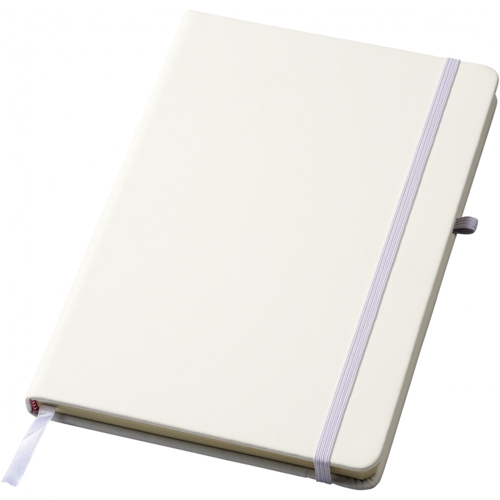 Logo trade corporate gift photo of: Polar A5 notebook with lined pages