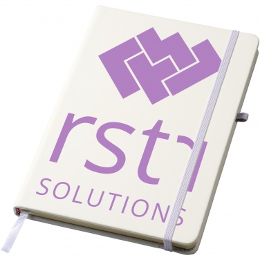 Logotrade promotional giveaway image of: Polar A5 notebook with lined pages