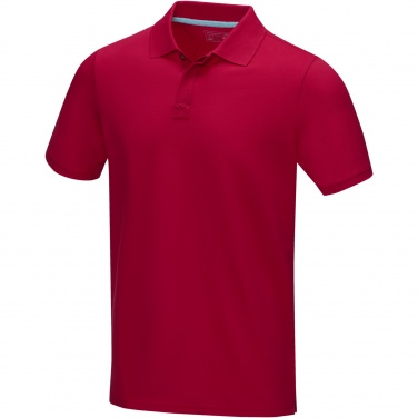 Logotrade promotional giveaways photo of: Graphite short sleeve men’s organic polo
