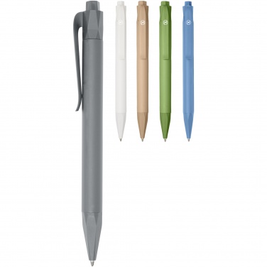 Logo trade promotional merchandise image of: Terra corn plastic ballpoint pen