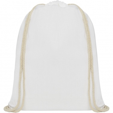 Logotrade promotional merchandise photo of: Oregon 140 g/m² cotton drawstring bag 5L