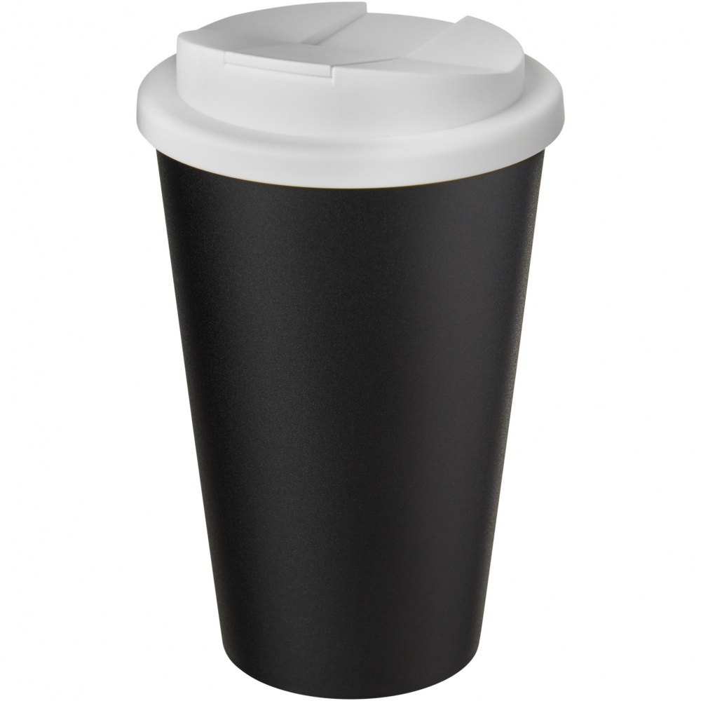 Logo trade advertising products image of: Americano® Eco 350 ml recycled tumbler with spill-proof lid