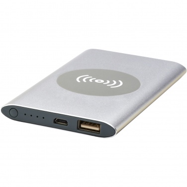 Logo trade corporate gift photo of: Juice 4000mAh wireless power bank 