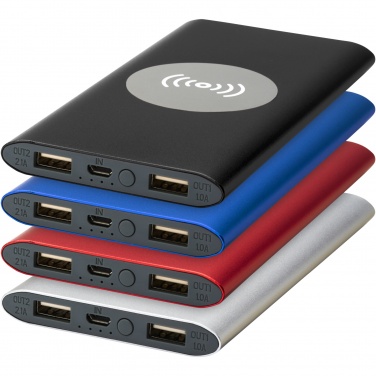 Logo trade corporate gifts picture of: Juice 8000mAh wireless power bank