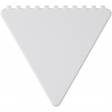 Logo trade promotional products image of: Frosty triangular recycled plastic ice scraper