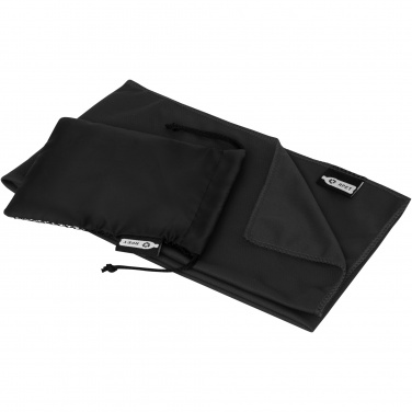 Logo trade advertising products image of: Raquel cooling towel made from recycled PET 80x30 cm