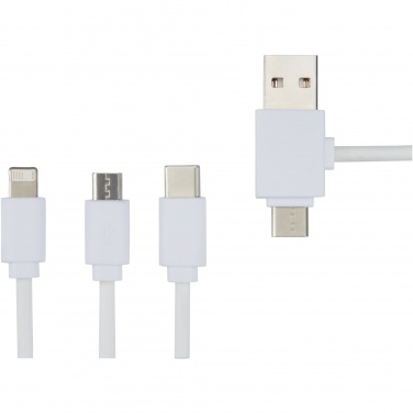 Logotrade advertising products photo of: Pure 5-in-1 charging cable with antibacterial additive