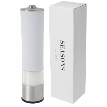 Logo trade corporate gifts image of: Kirkenes electric salt or pepper mill