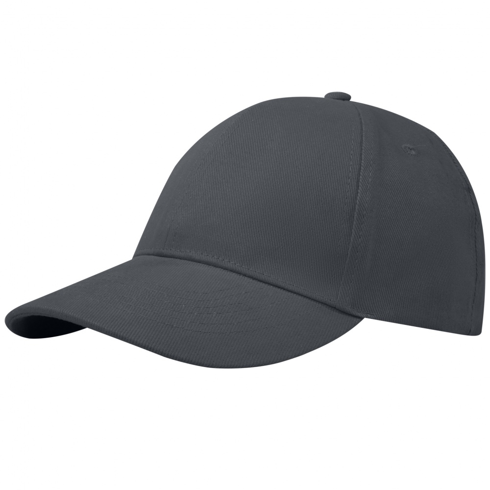 Logo trade promotional merchandise picture of: Trona 6 panel GRS recycled cap