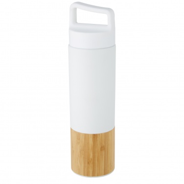 Logotrade corporate gift picture of: Torne 540 ml  stainless steel bottle with bamboo outer wall