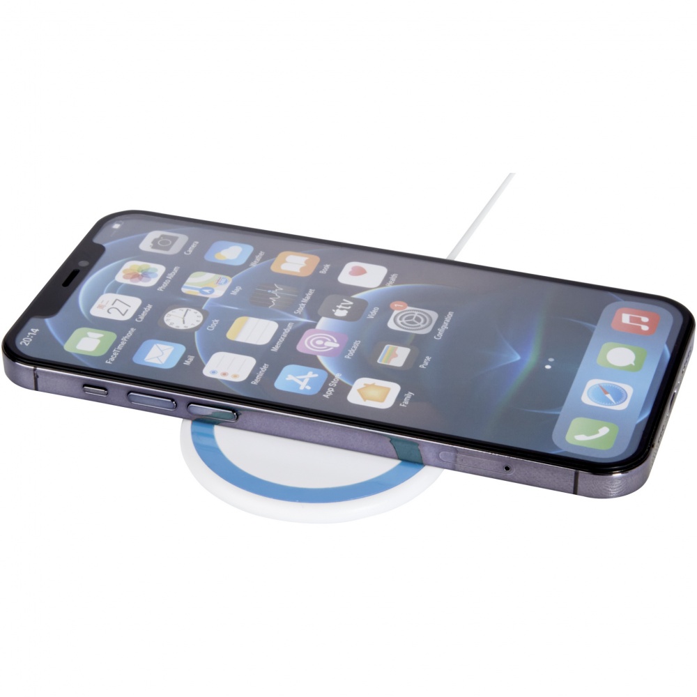 Logo trade promotional items picture of: Peak 10W magnetic wireless charging pad