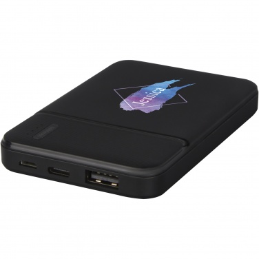 Logo trade promotional item photo of: Loop 5000 mAh recycled plastic power bank