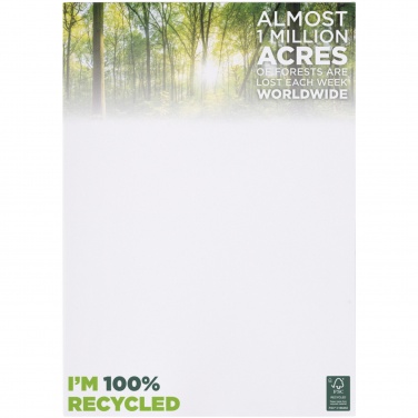 Logotrade corporate gift image of: Desk-Mate® A4 recycled notepad