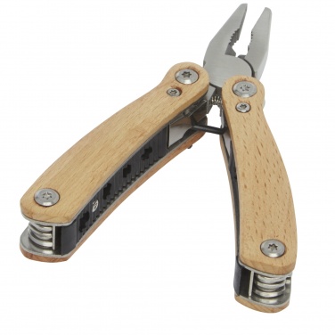Logotrade promotional product image of: Anderson 12-function medium wooden multi-tool