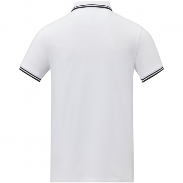Logo trade promotional products picture of: Amarago short sleeve men's tipping polo