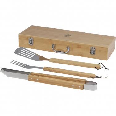 Logo trade promotional item photo of: Assadus 3-piece BBQ set