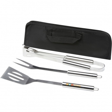 Logo trade promotional products image of: Barcabo BBQ 3-piece set