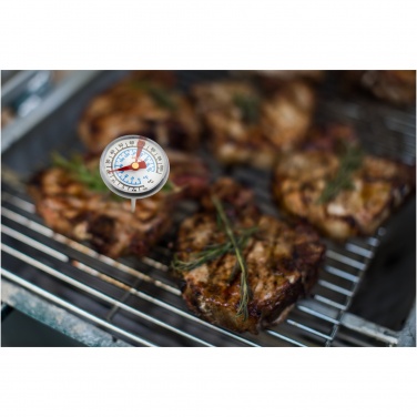 Logo trade promotional giveaways image of: Met BBQ thermomether