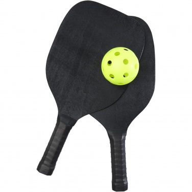 Logo trade promotional giveaways picture of: Enrique paddle set in mesh pouch