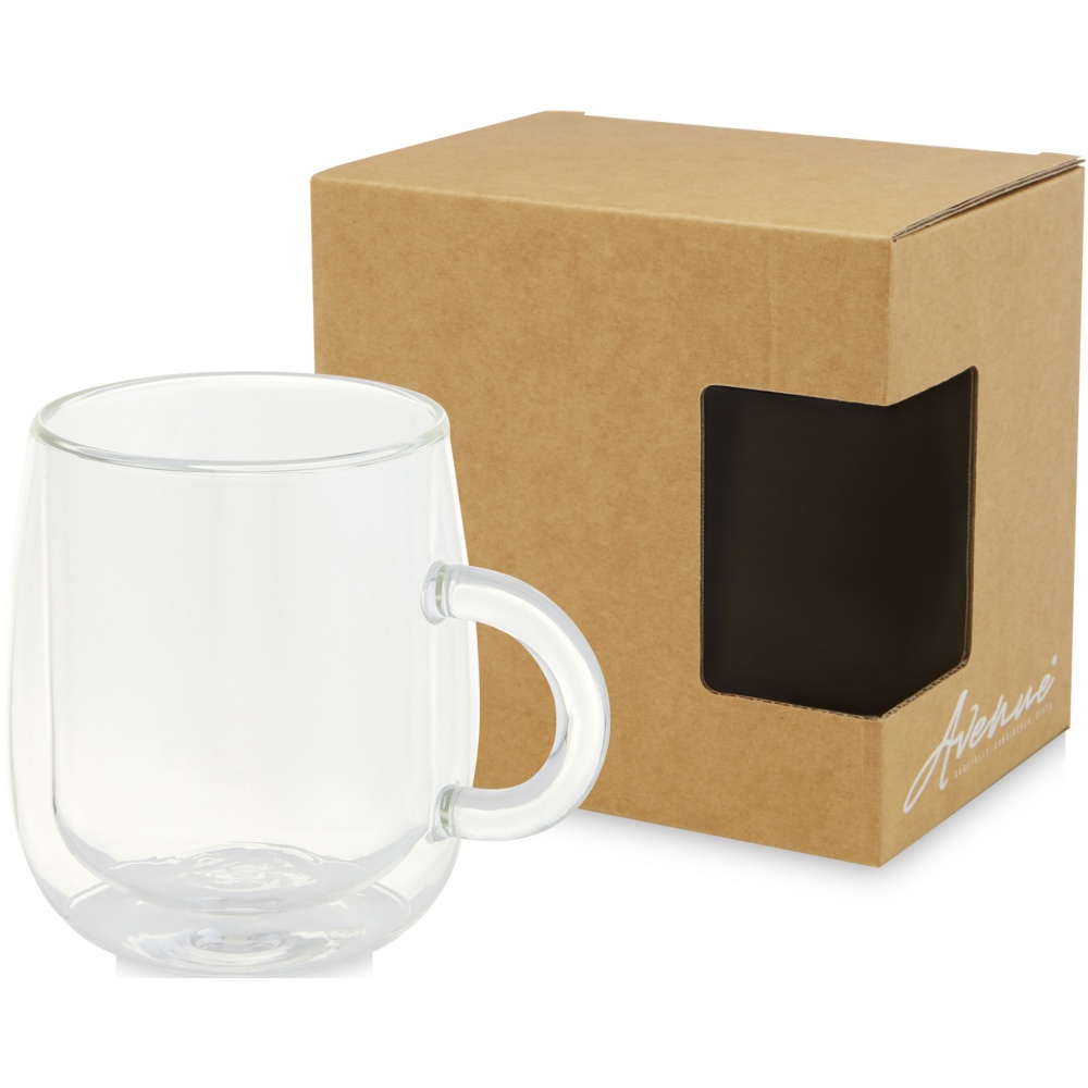 Logo trade corporate gift photo of: Iris 330 ml glass mug