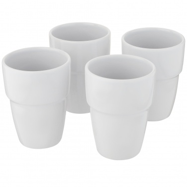 Logotrade promotional items photo of: Staki 4-piece 280 ml stackable mug gift set