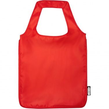 Logo trade promotional giveaway photo of: Ash RPET large foldable tote bag 14L
