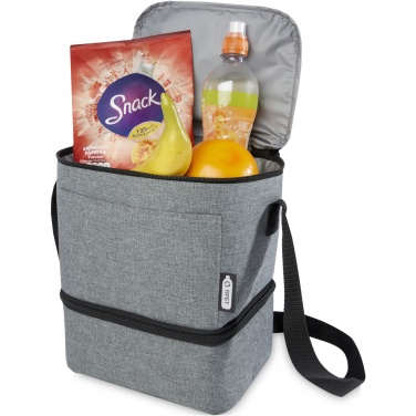 Logo trade promotional gift photo of: Tundra 9-can GRS RPET lunch cooler bag 9L
