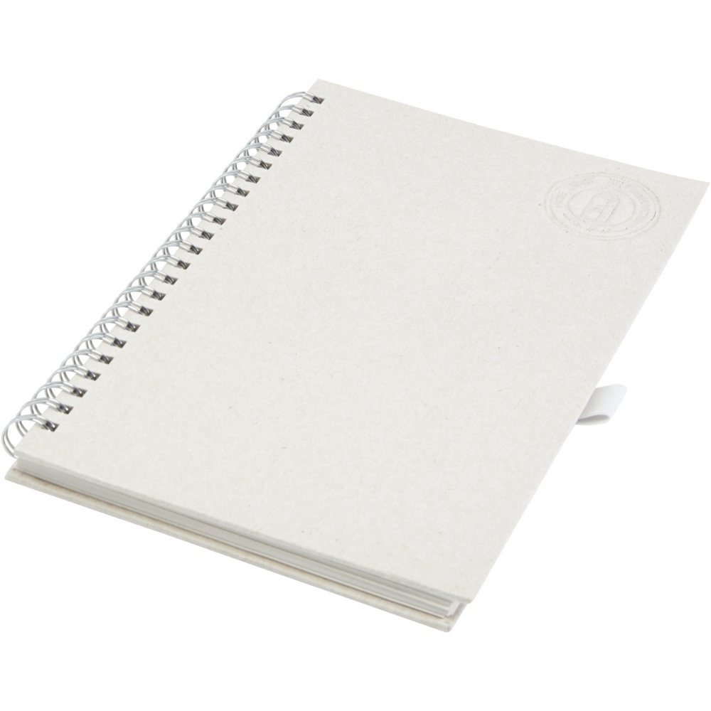 Logotrade promotional products photo of: Dairy Dream A5 size reference recycled milk cartons spiral notebook