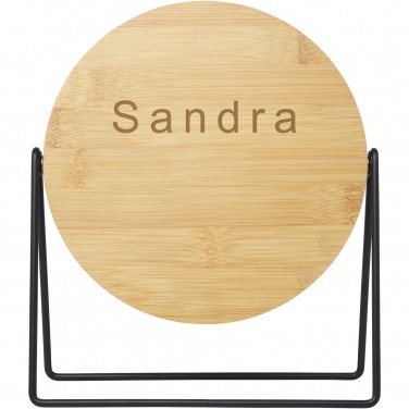 Logo trade advertising product photo of: Hyrra bamboo standing mirror