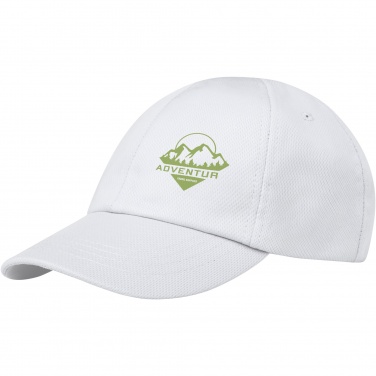 Logo trade promotional gifts image of: Cerus 6 panel cool fit cap