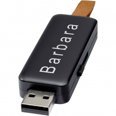Logo trade promotional merchandise photo of: Gleam 8GB light-up USB flash drive