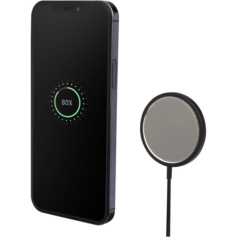 Logo trade promotional items picture of: Magclick 15W aluminium wireless charger