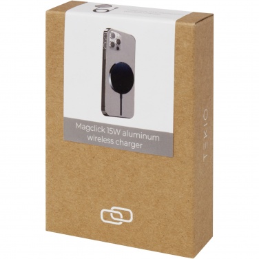 Logotrade promotional products photo of: Magclick 15W aluminium wireless charger